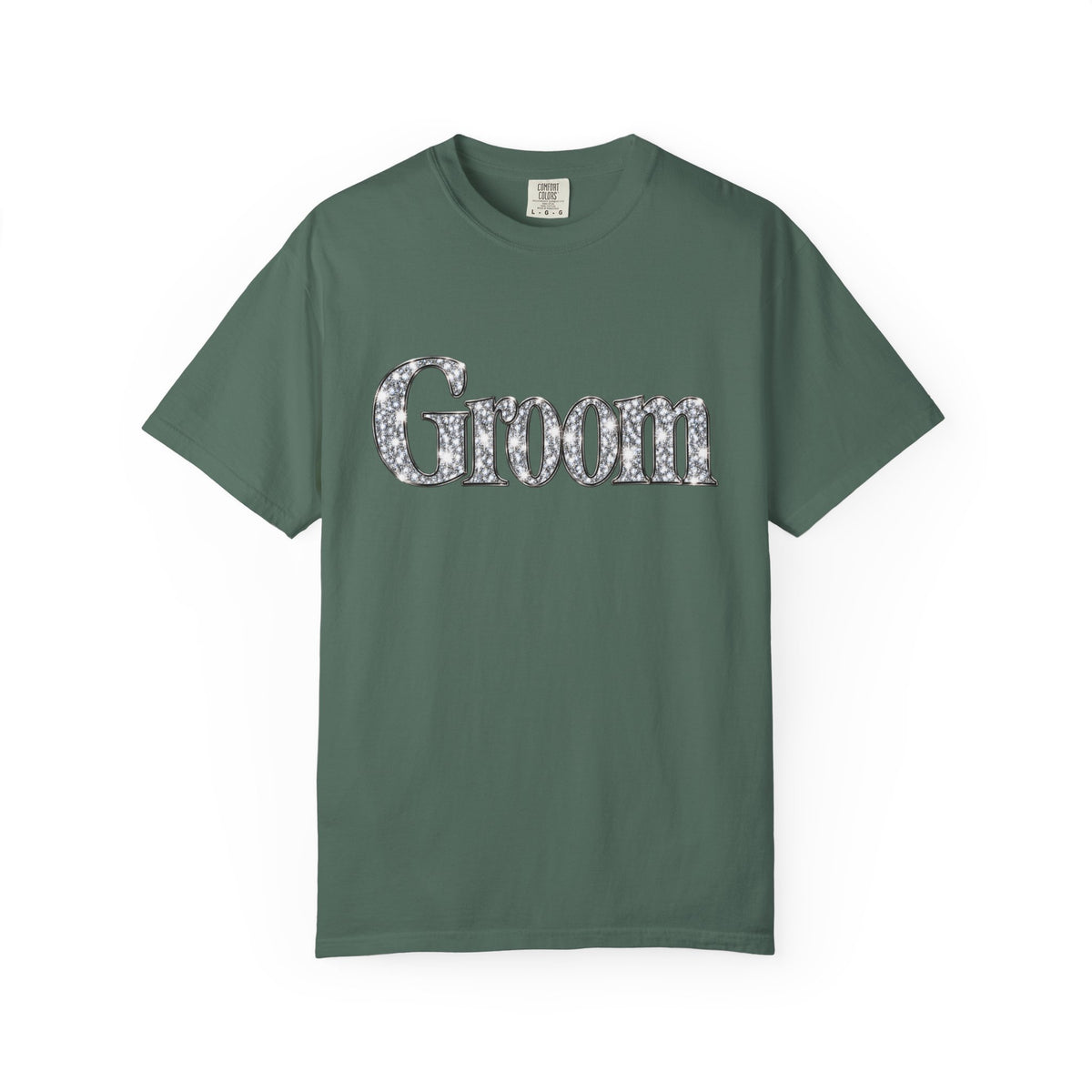 Groom Logo T-Shirt — Wedding Party Tee for Groom and Groomsmen
