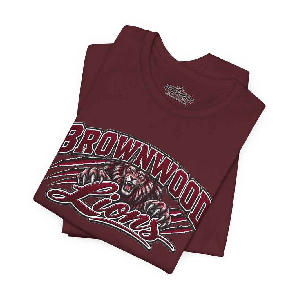 Brownwood Lions Family Football Graphic T-Shirt