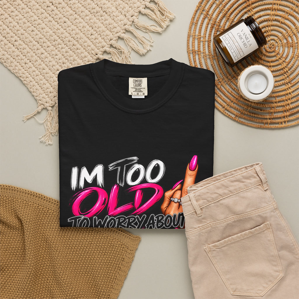 Unisex Garment-Dyed T-shirt