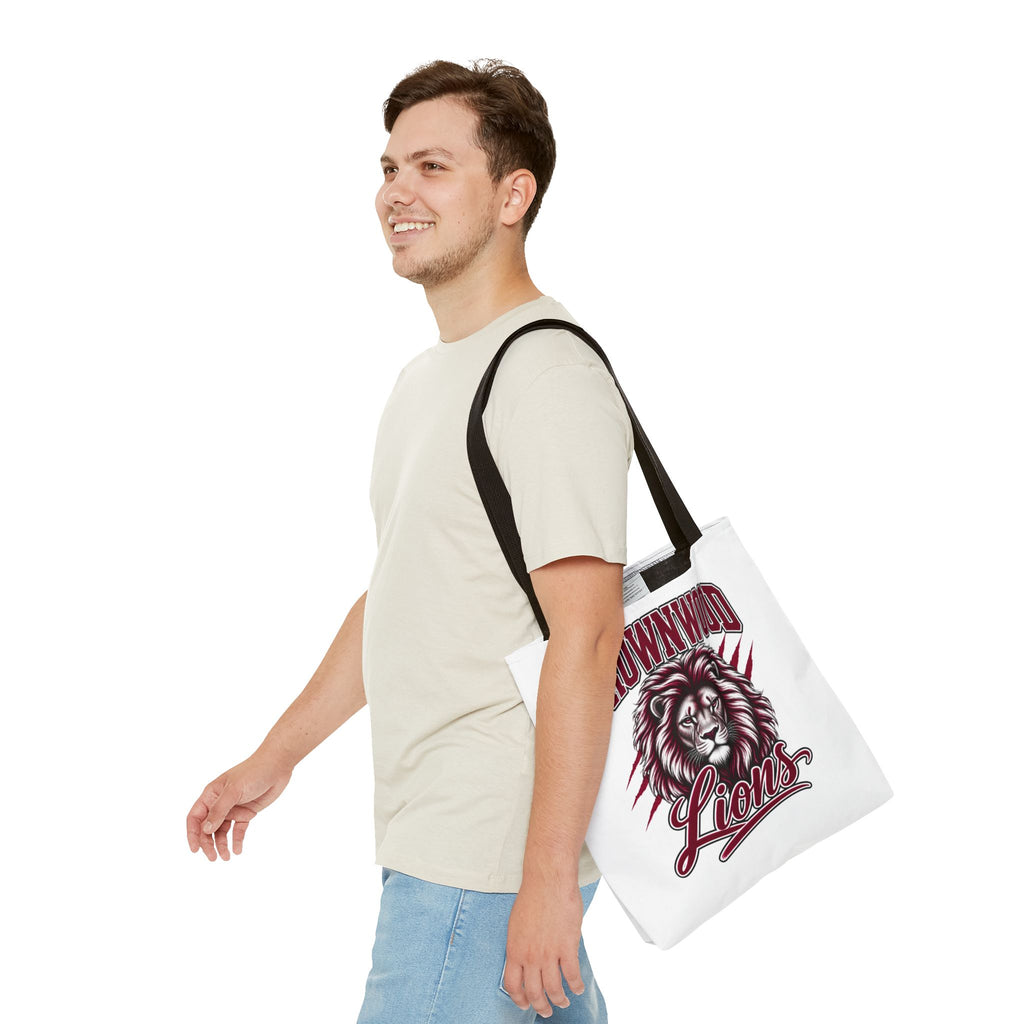 Brownwood Lions Tote Bag – School Mascot Lion Shopper