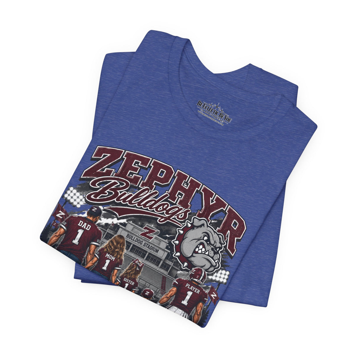 Zephyr Bulldogs Together We Rise Graphic T-Shirt