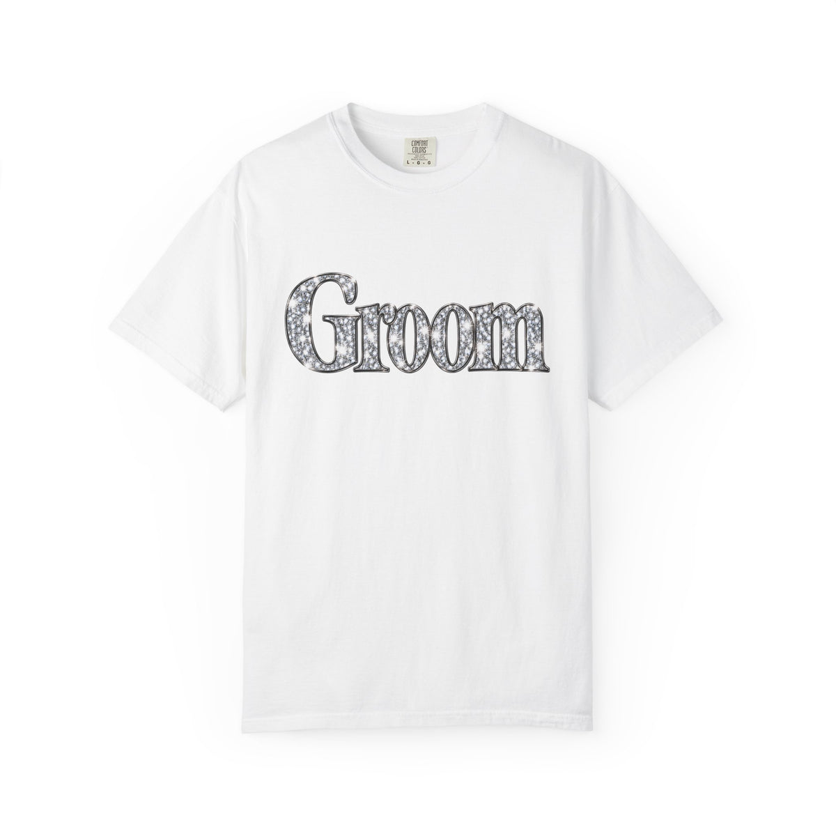 Groom Logo T-Shirt — Wedding Party Tee for Groom and Groomsmen