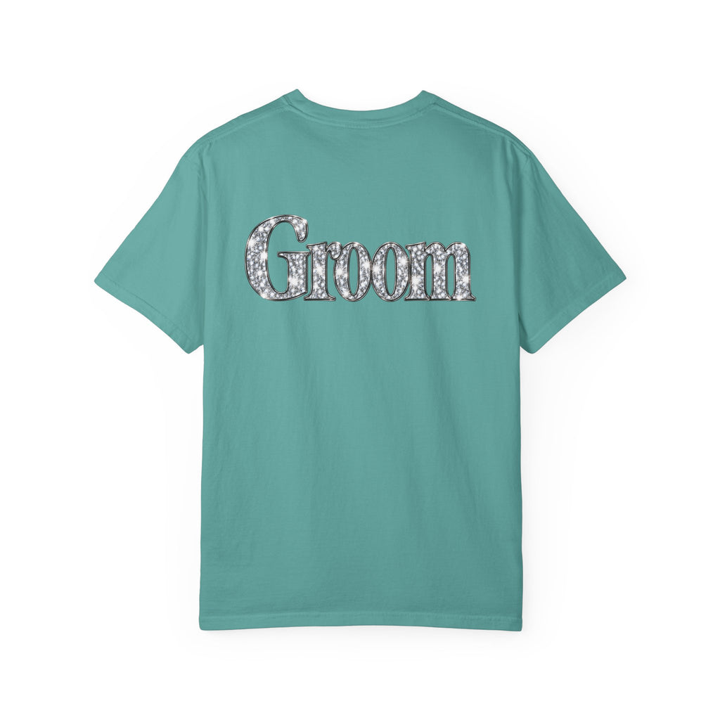 Groom Logo T-Shirt — Wedding Party Tee for Groom and Groomsmen
