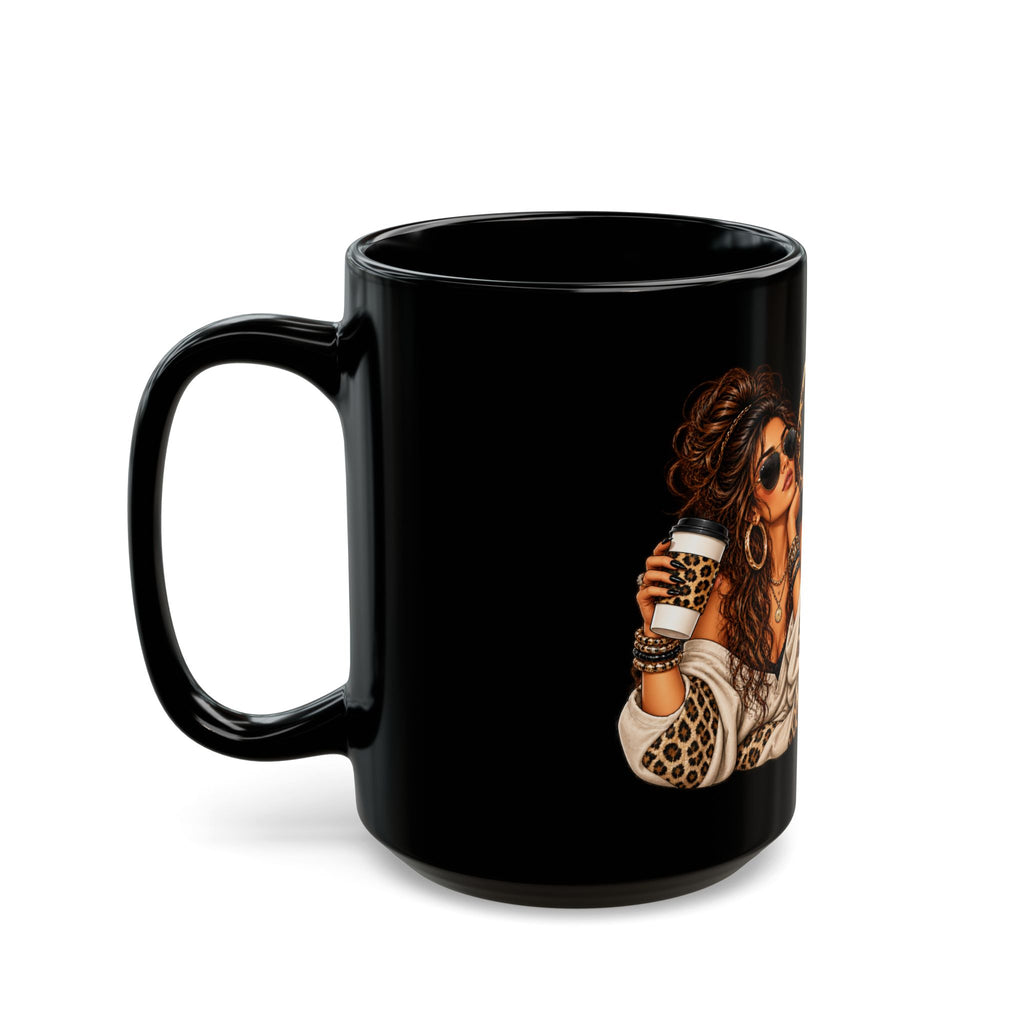 Mug – "Calm Down, We'll Make It Look Like An Accident" Leopard Chic Coffee Mug