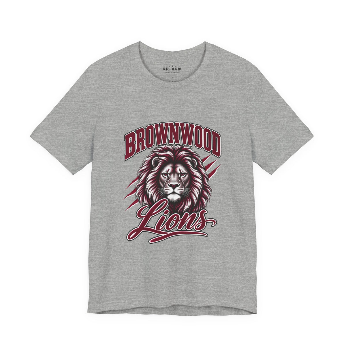 Brownwood Lions Mascot Graphic T-Shirt
