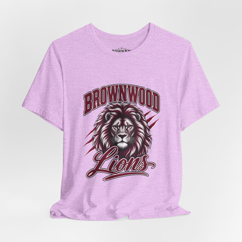 Brownwood Lions Mascot Graphic T-Shirt