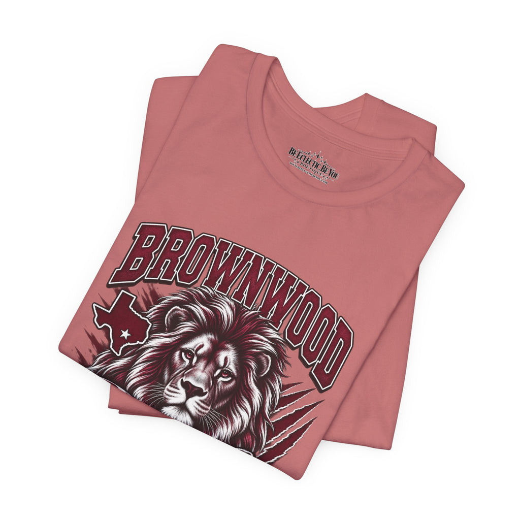 Brownwood Lions Vintage Lion Graphic T-Shirt