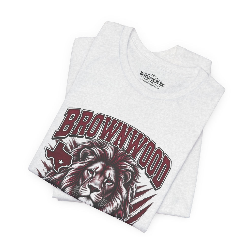 Brownwood Lions Vintage Lion Graphic T-Shirt