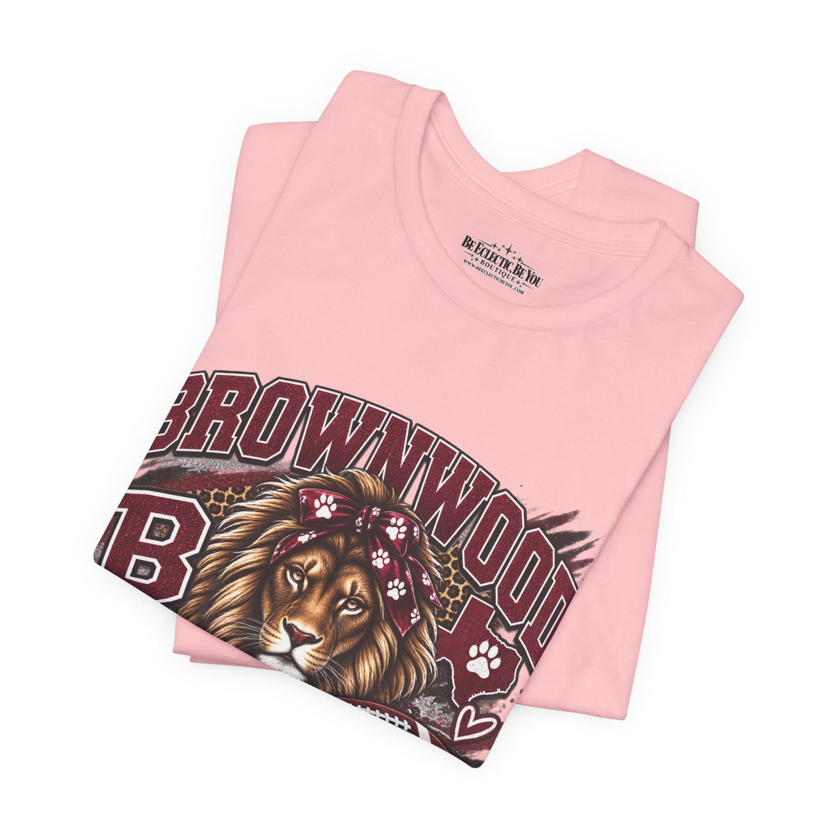 Brownwood B Lion Mom Graphic Tee