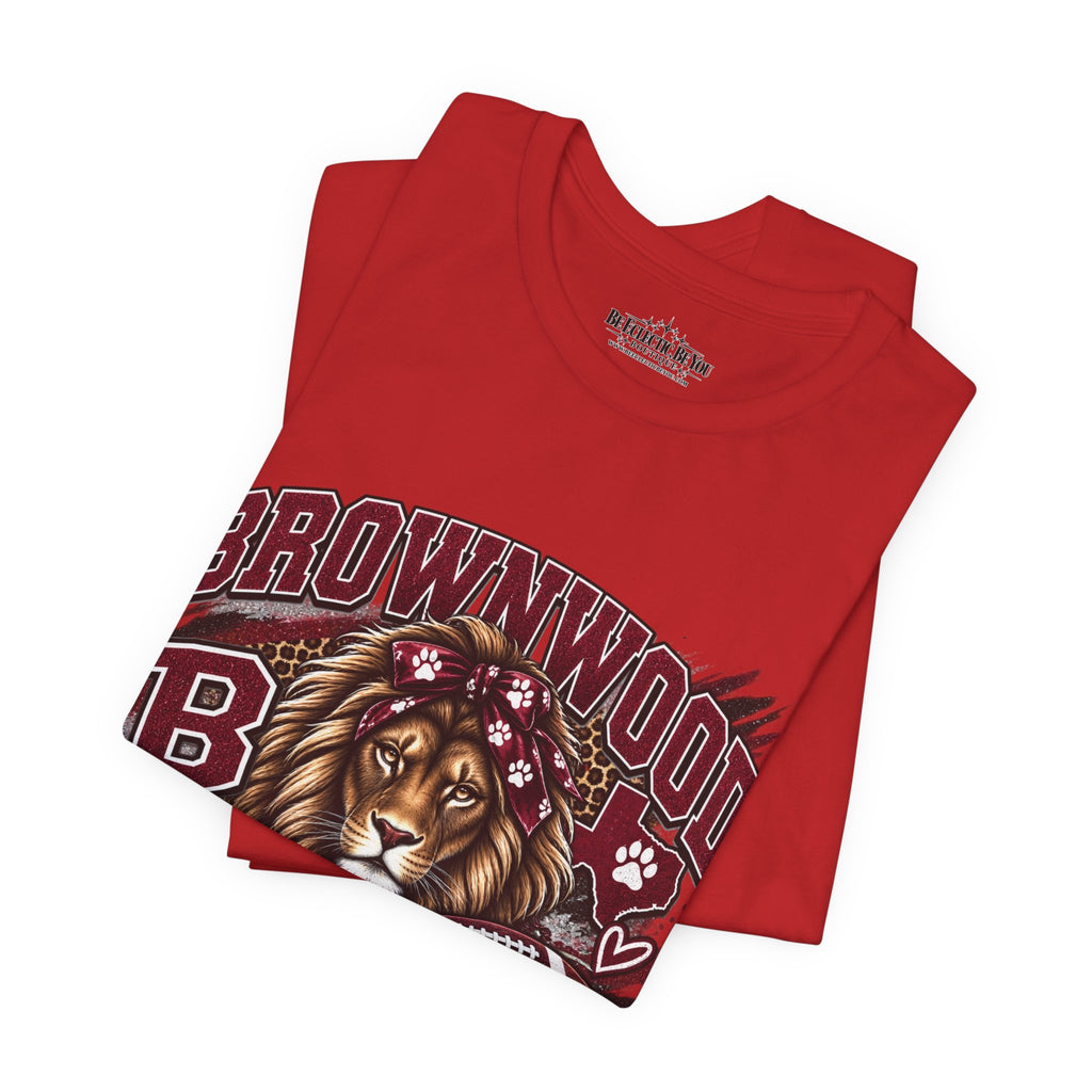 Brownwood B Lion Mom Graphic Tee