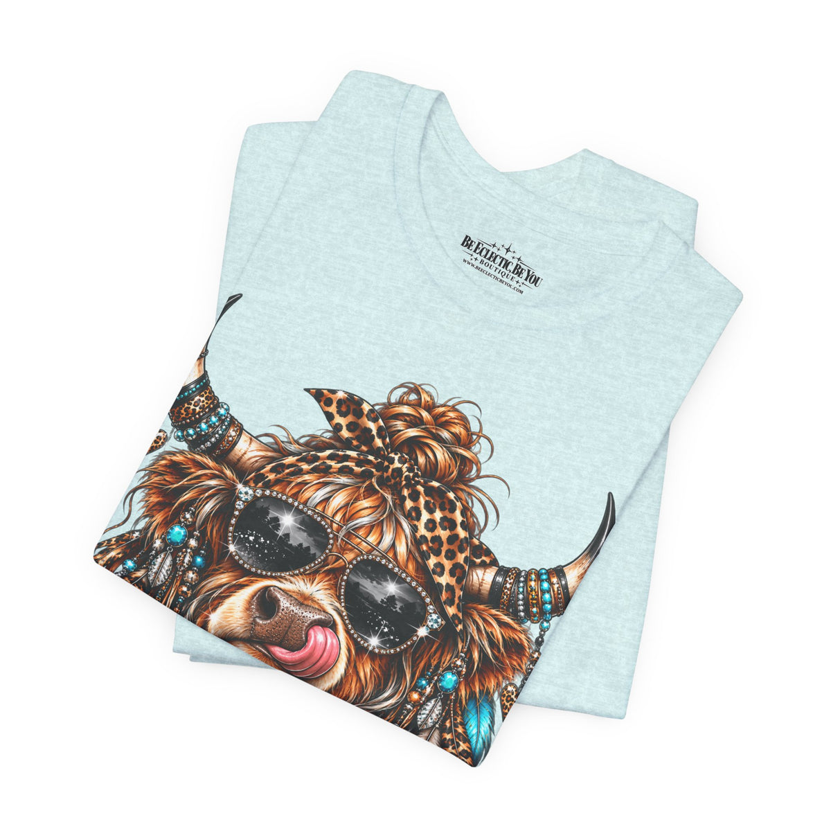 Highland Cow Graphic T-Shirt