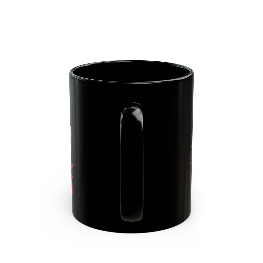 Sarcastic Black Mug — "My Patience Is Thin and My Give a F*** Is Broken"