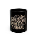 My Spirit Animal Dragon Gothic Black Mug