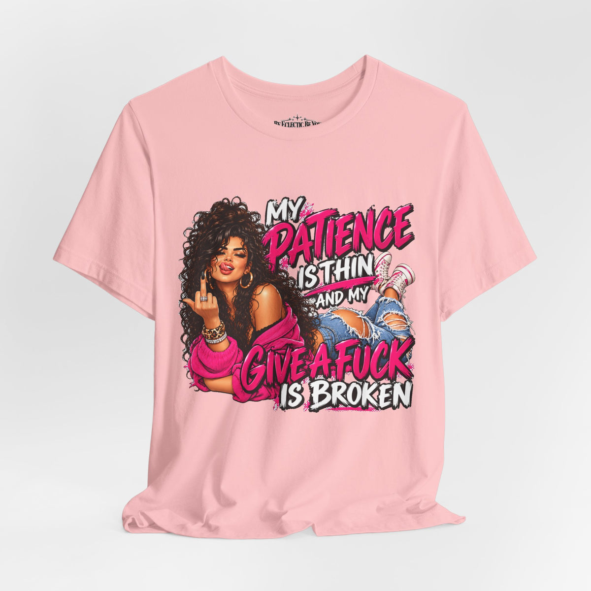My Patience Is Thinning and I Give a Fuck Is Broken Graphic Tee