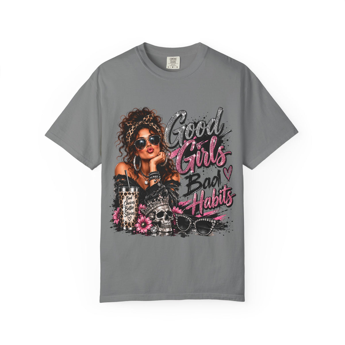 Good Girls Bad Habits Graphic T-Shirt