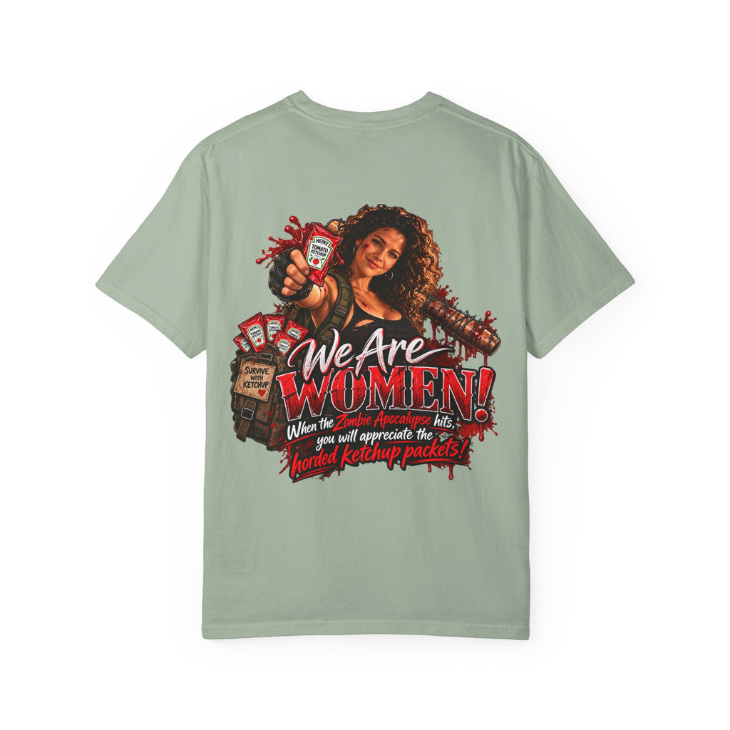 We Are Women Graphic T-Shirt — Empowerment Retro Design