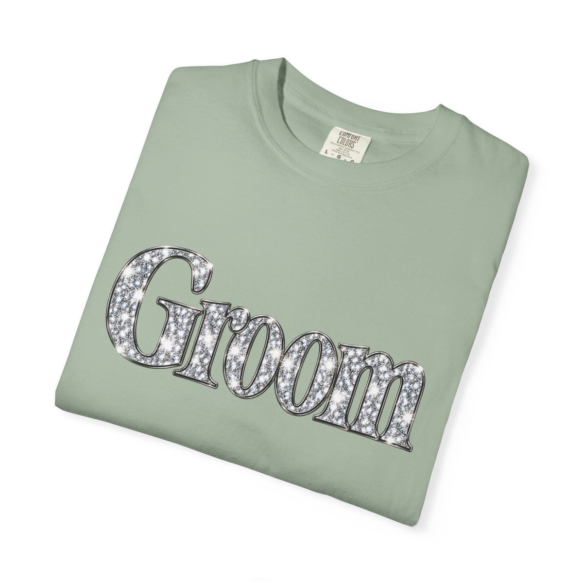 Groom Logo T-Shirt — Wedding Party Tee for Groom and Groomsmen