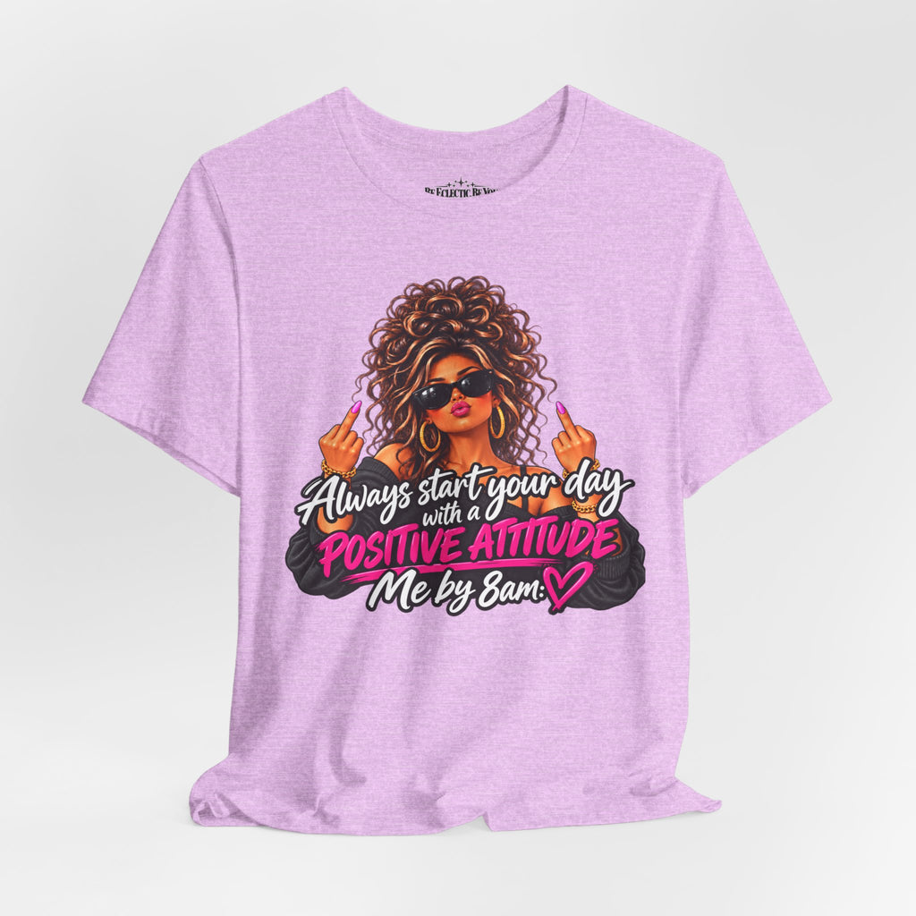 Positive Attitude Inspirational Women’s Graphic Tee