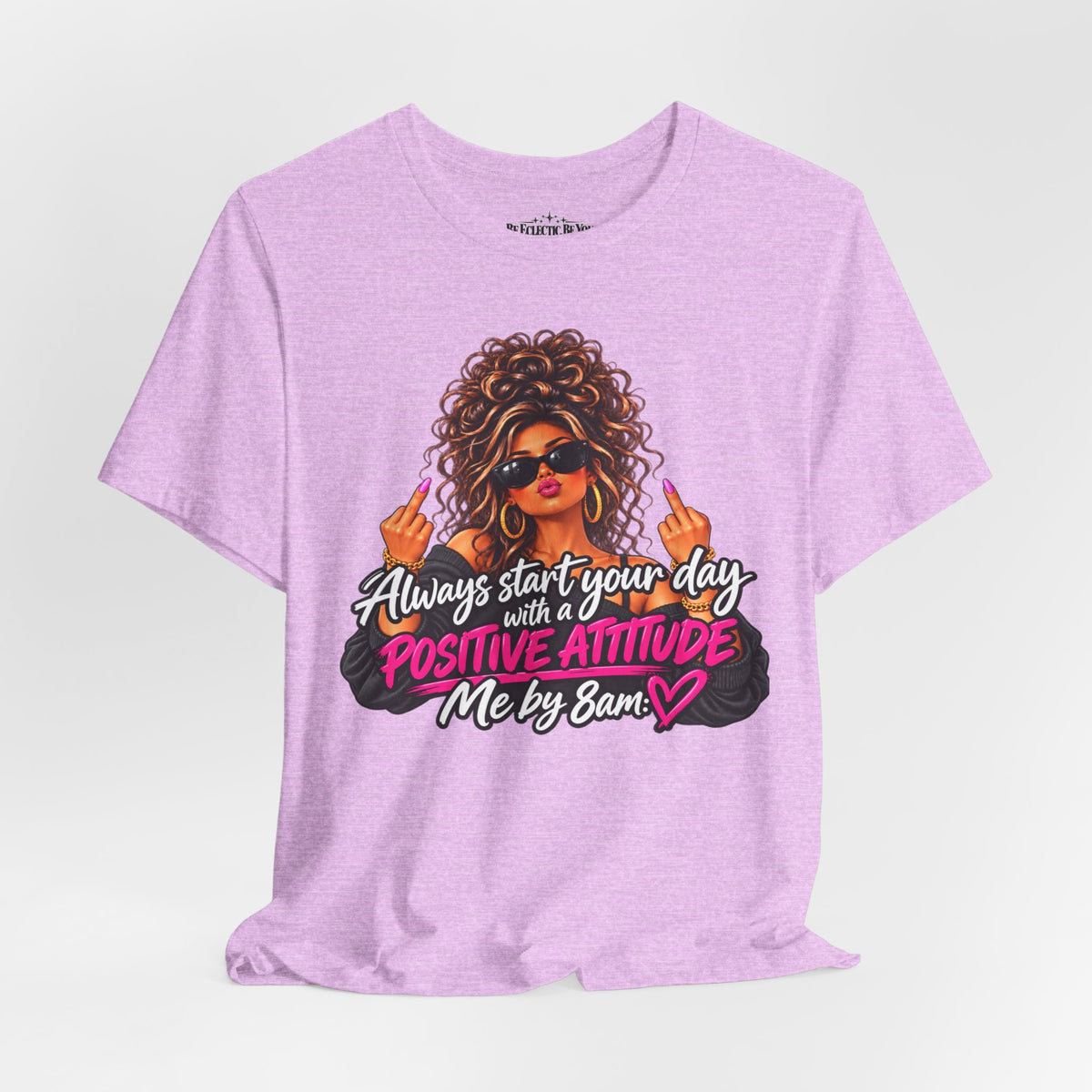 Positive Attitude Inspirational Women’s Graphic Tee