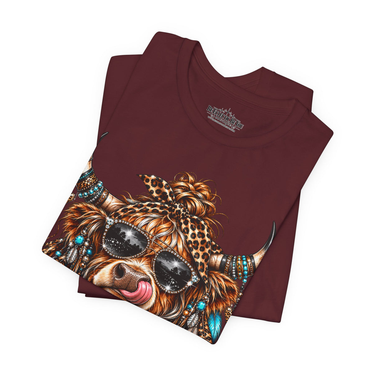 Highland Cow Graphic T-Shirt