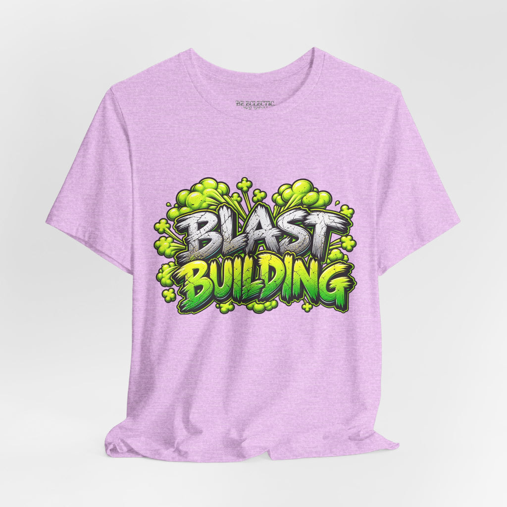 Blast Building Warning Zone Graphic Tee