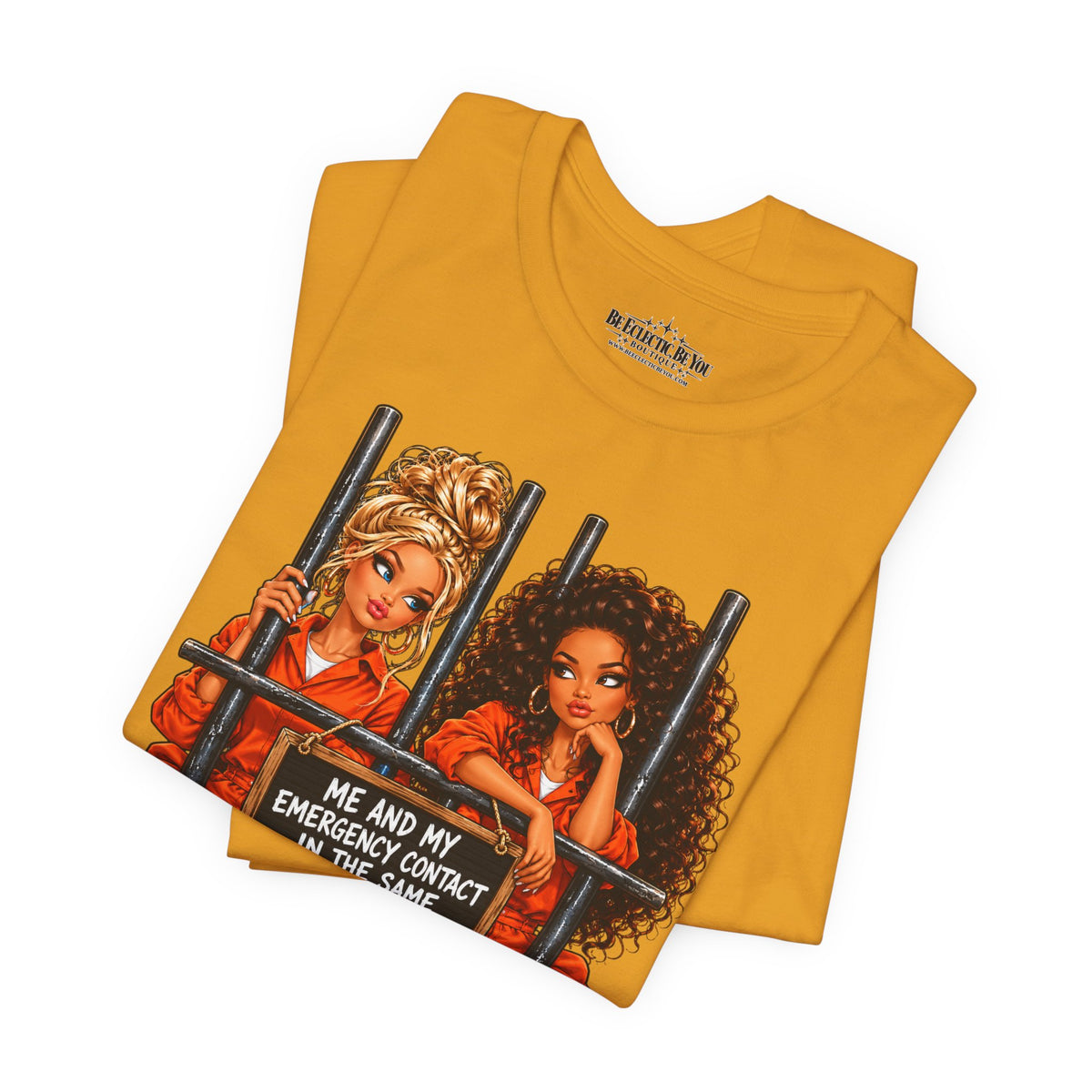 Emergency Contact Friendship Graphic Tee