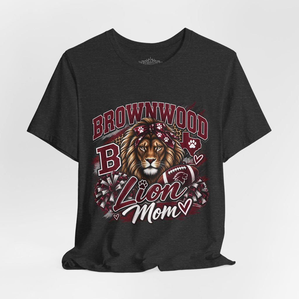 Brownwood B Lion Mom Graphic Tee