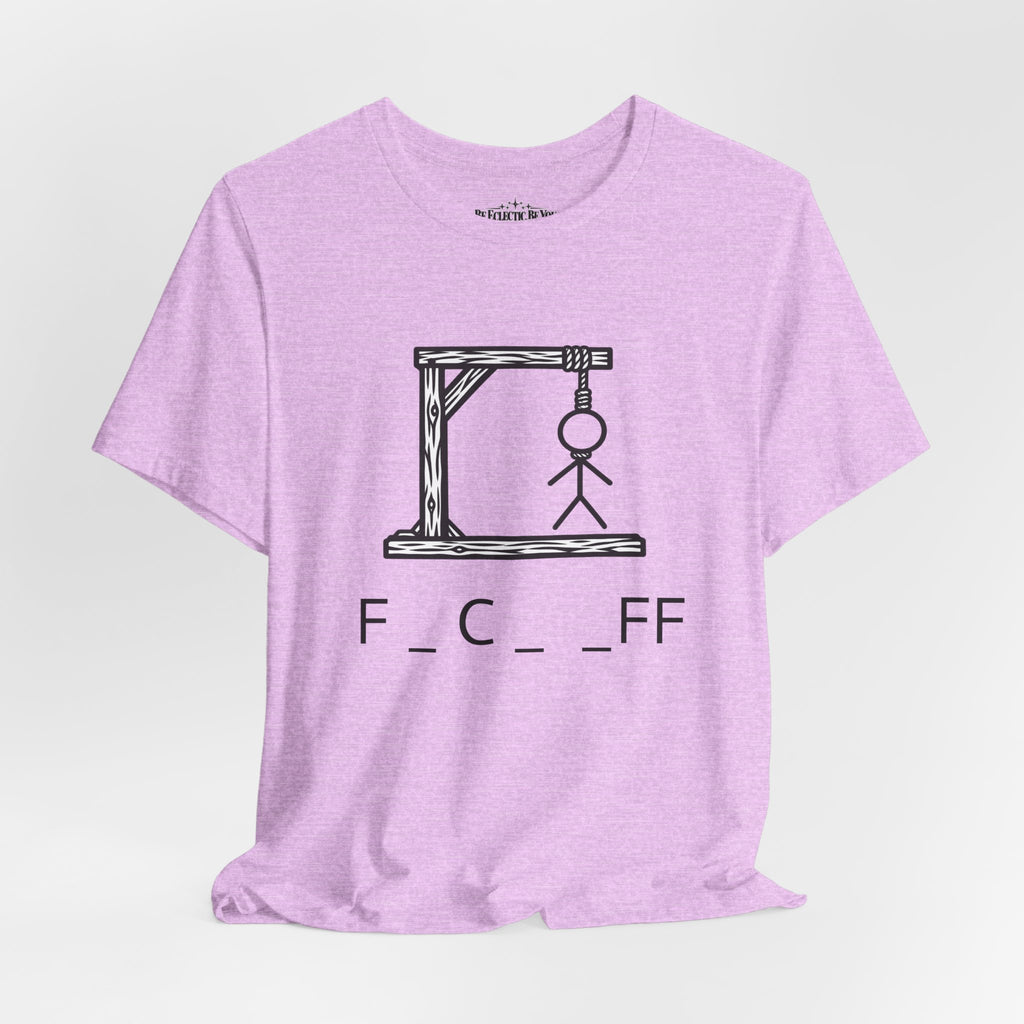 Hangman “F_C_ _FF” Graphic T-Shirt