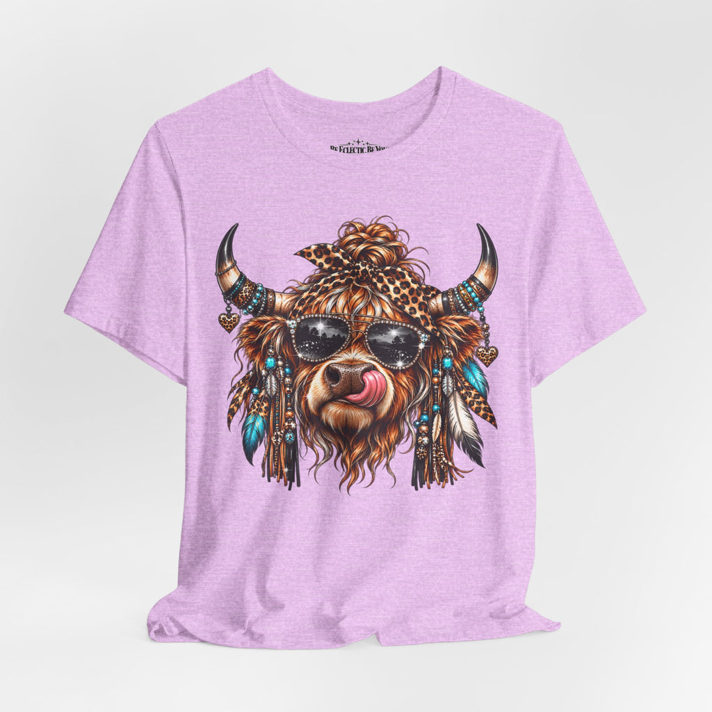Highland Cow Graphic T-Shirt