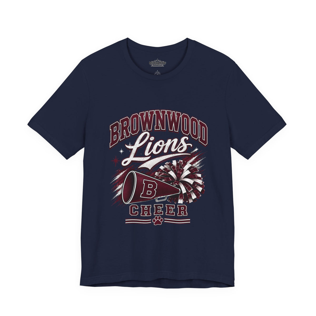 Brownwood Lions Cheer Spirit Tee