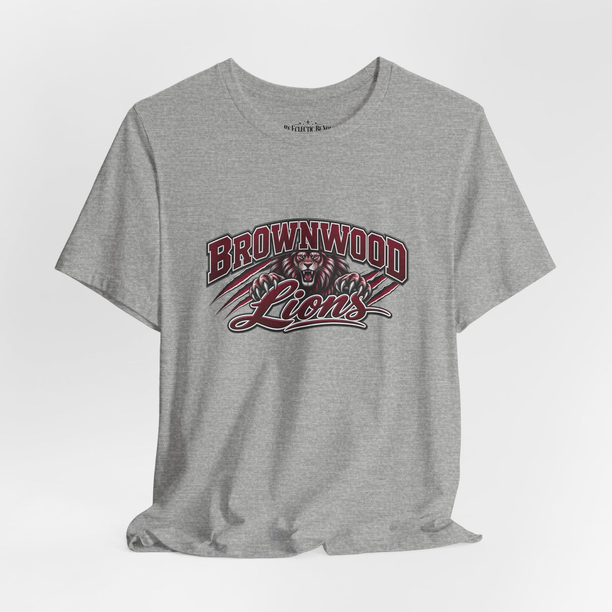 Brownwood Lions Vintage School Graphic T-Shirt