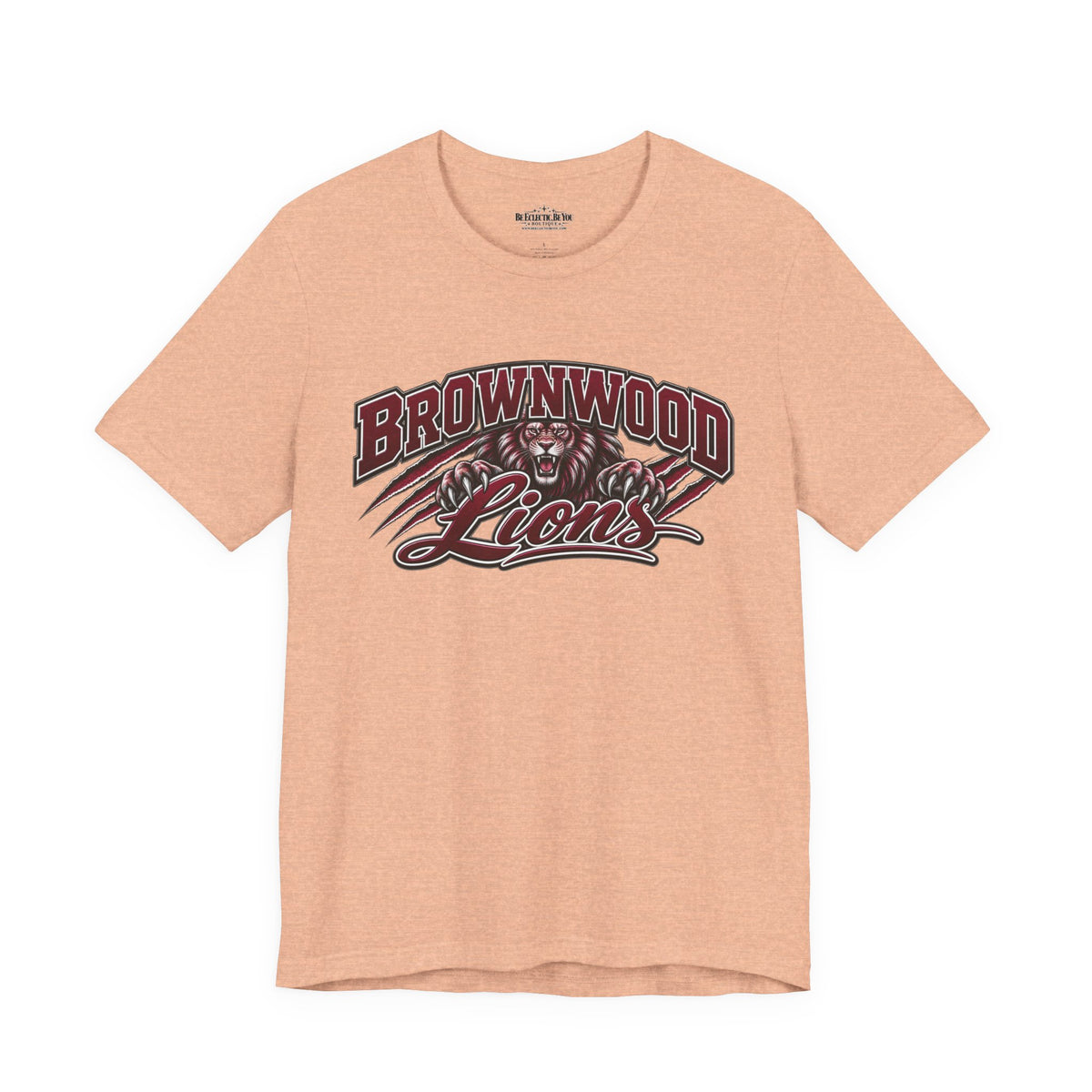 Brownwood Lions Family Football Graphic T-Shirt