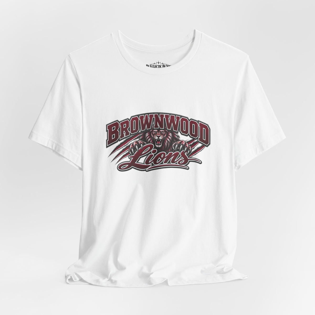 Brownwood Lions Vintage School Graphic T-Shirt