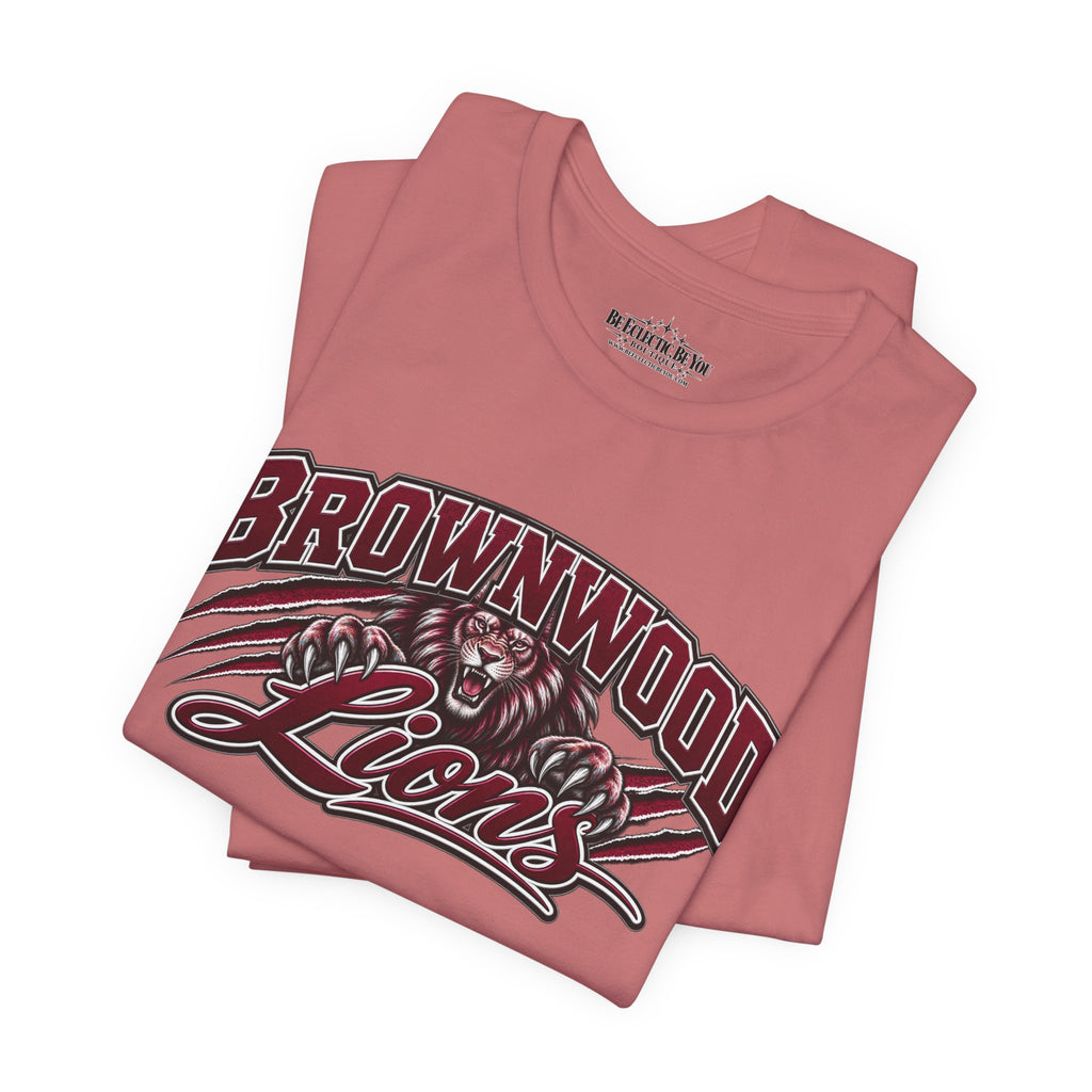 Brownwood Lions Family Football Graphic T-Shirt