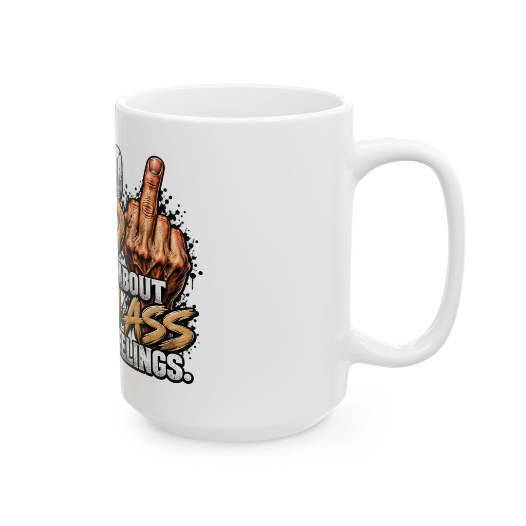 Funny 'Too Old to Worry' Ceramic Mug – Adult Humorous Coffee Cup (11oz/15oz)