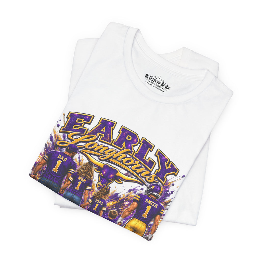 Early Longhorns Family Graphic Tee