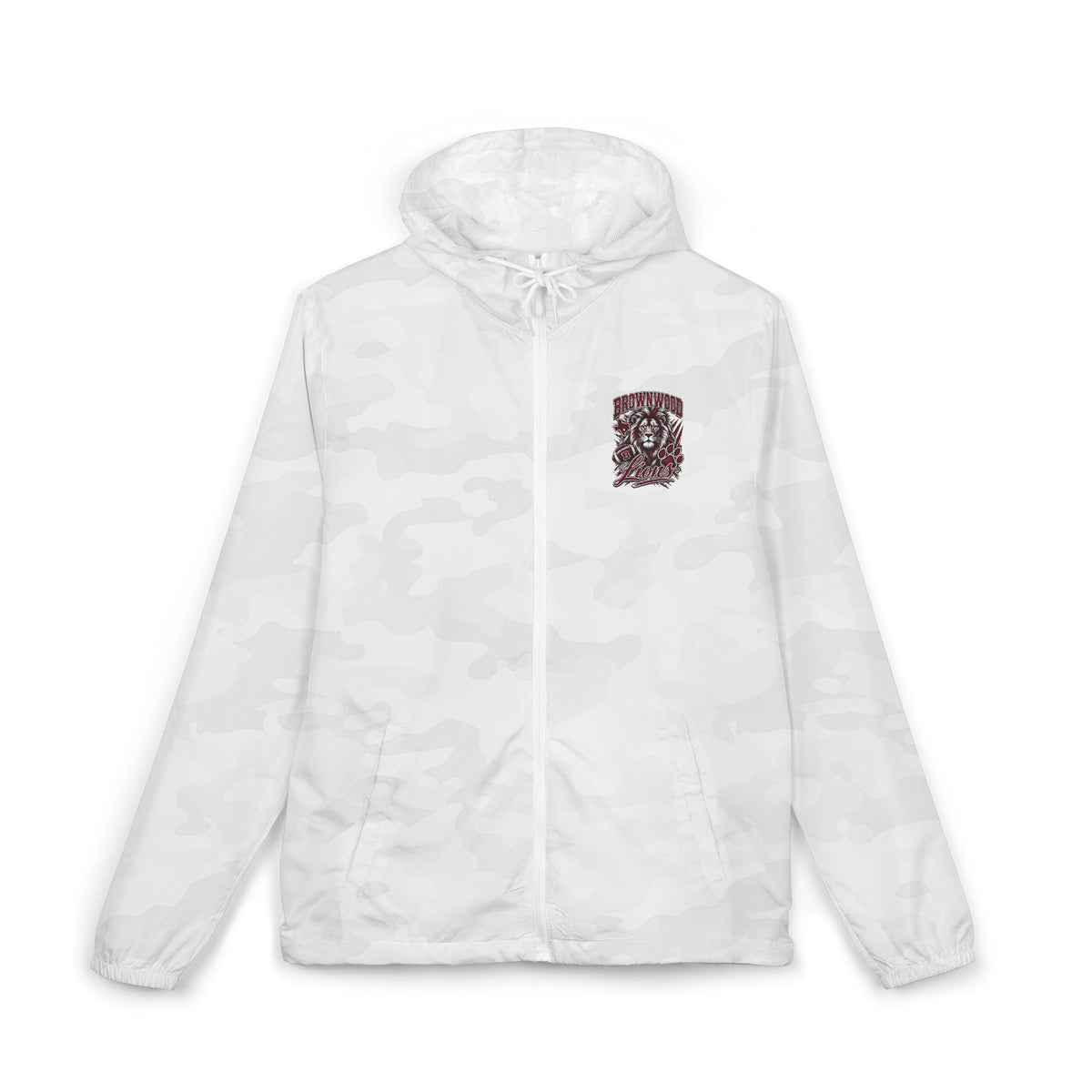 Brownwood Lions Unisex Full-Zip Windbreaker Jacket