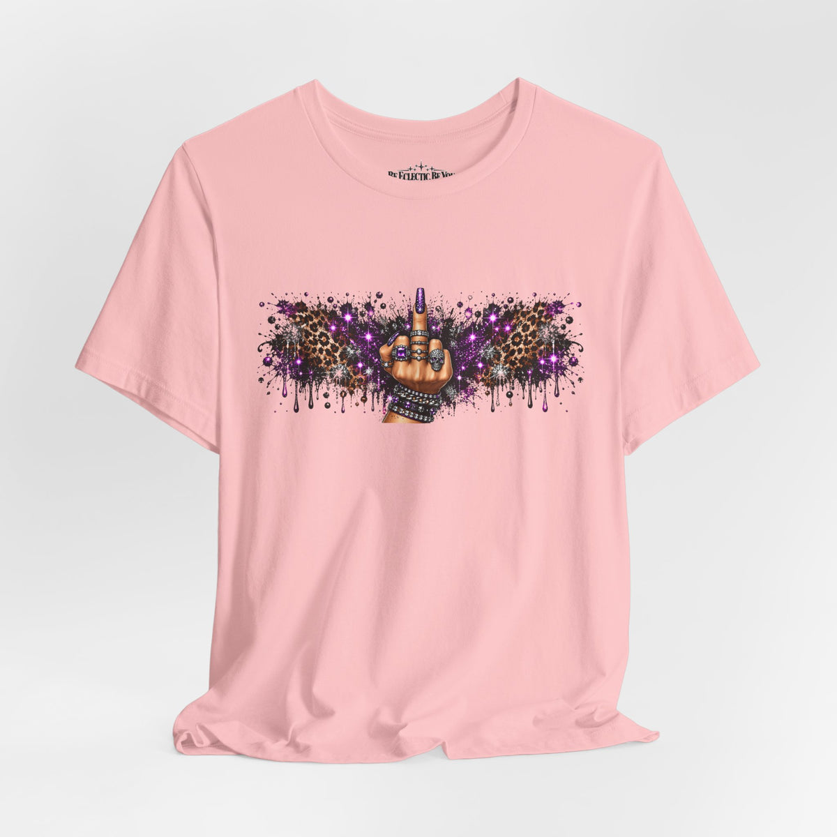 Rude Finger Graphic T-Shirt