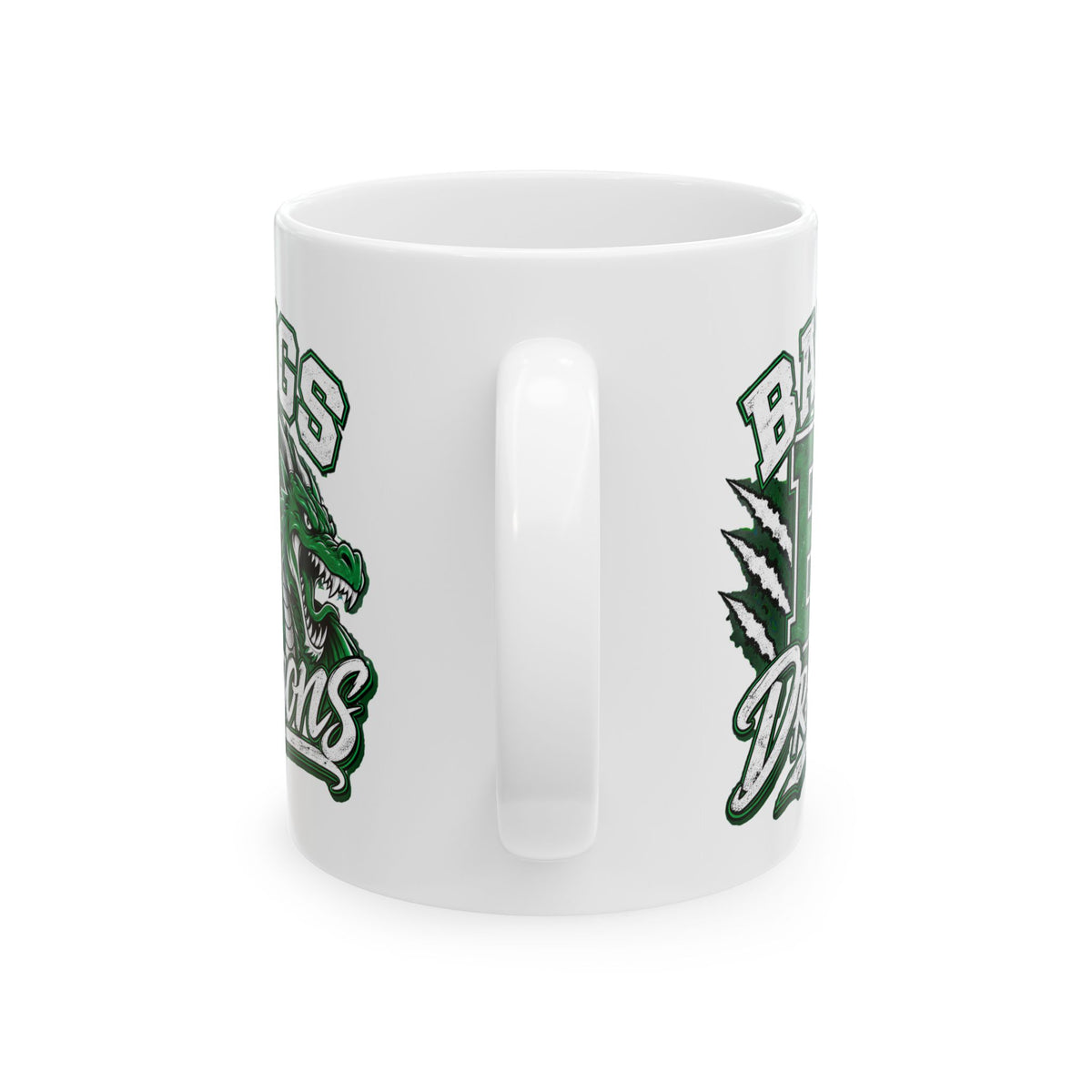 Bangs Dragons Ceramic Mug, (11oz, 15oz)