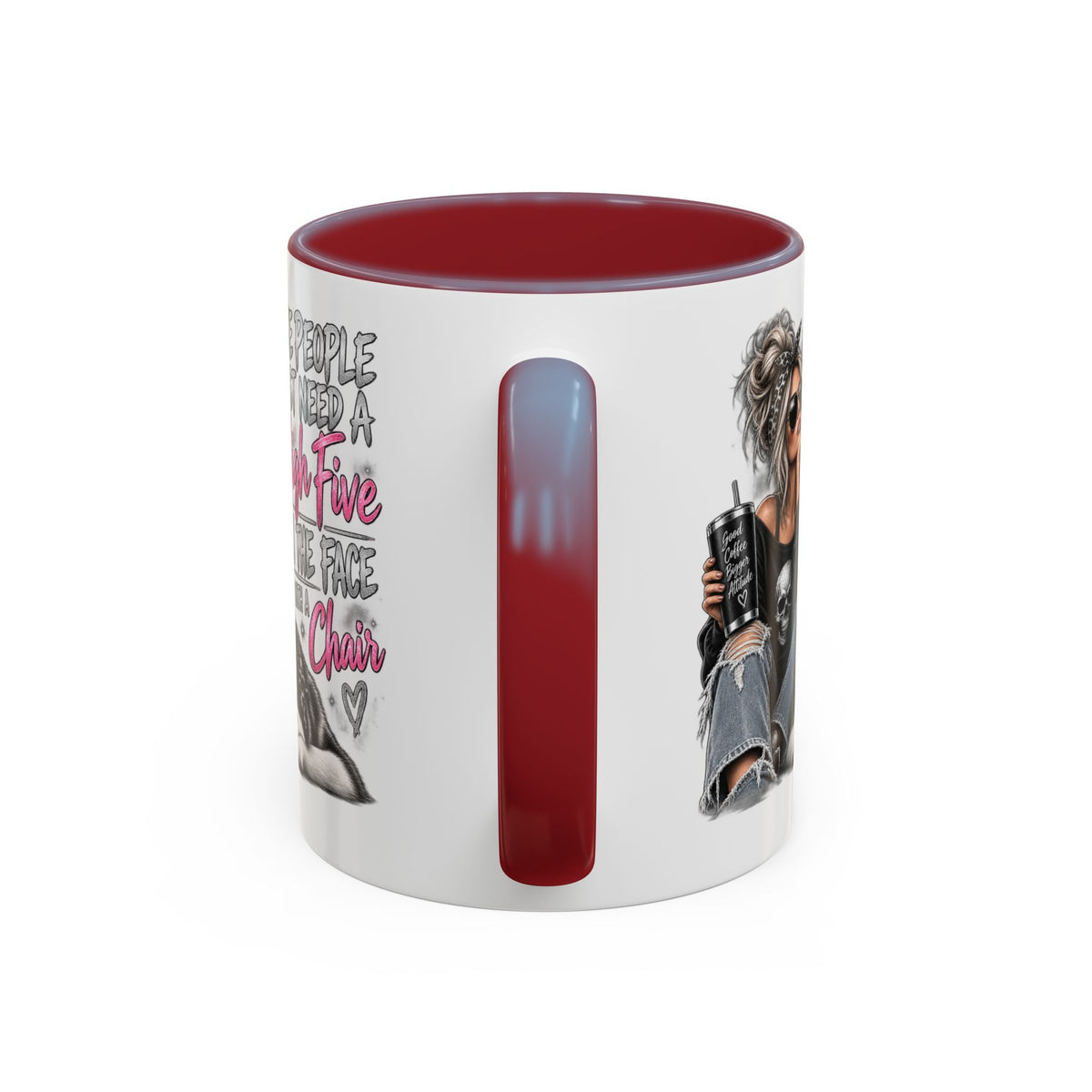 “Some People Just Need a High Five” Mug
