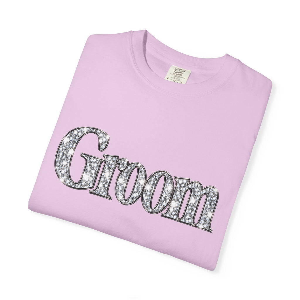 Groom Logo T-Shirt — Wedding Party Tee for Groom and Groomsmen