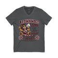 Brownwood Lions Cheer V-Neck T-Shirt — Loud Proud School Spirit Tee