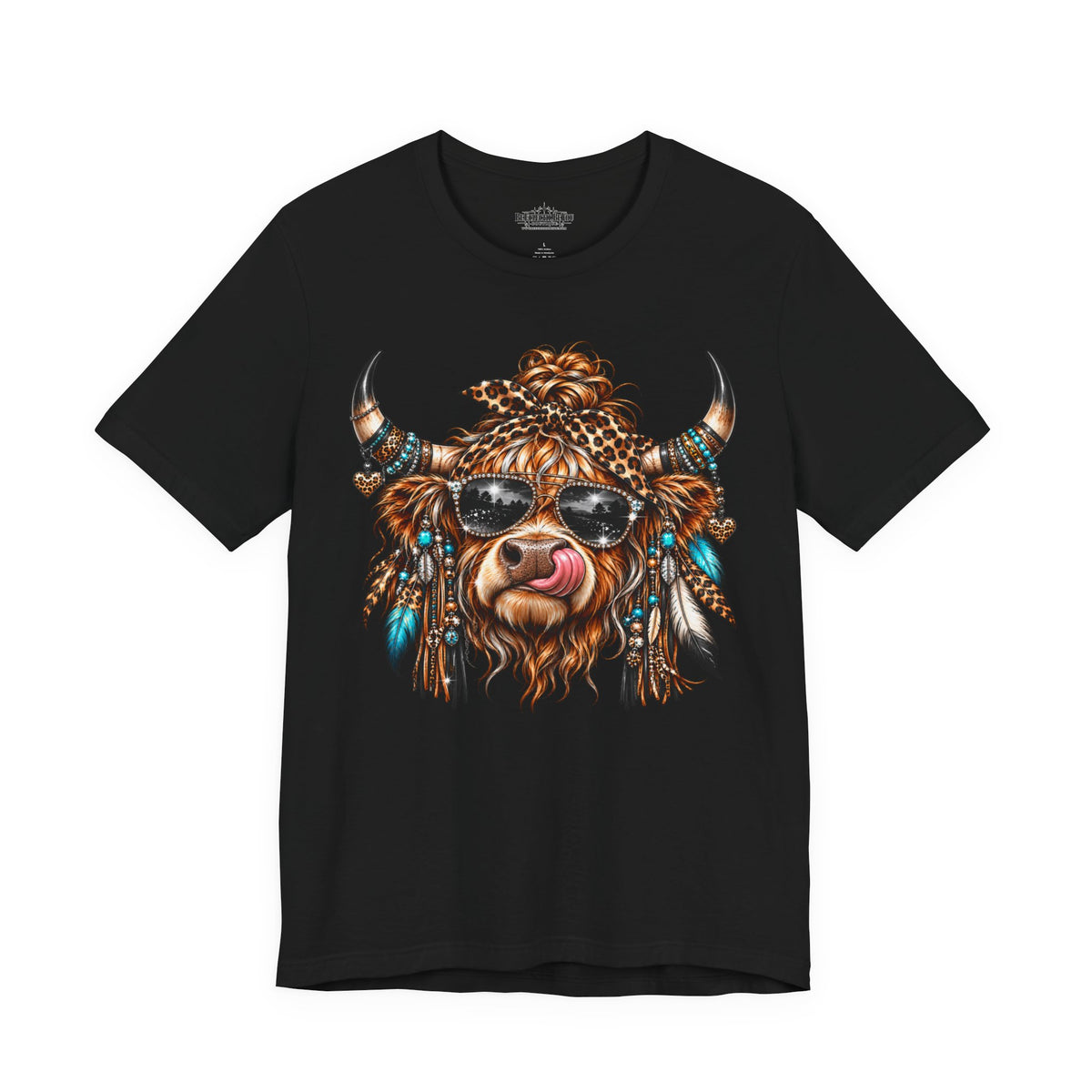 Highland Cow Graphic T-Shirt