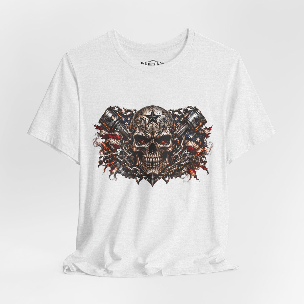 Skull and Chains Gothic Metal T-Shirt