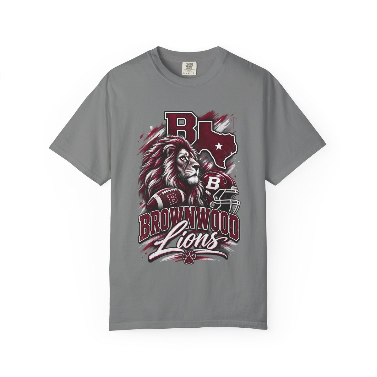 Brownwood Lions T-Shirt — School Spirit Tee