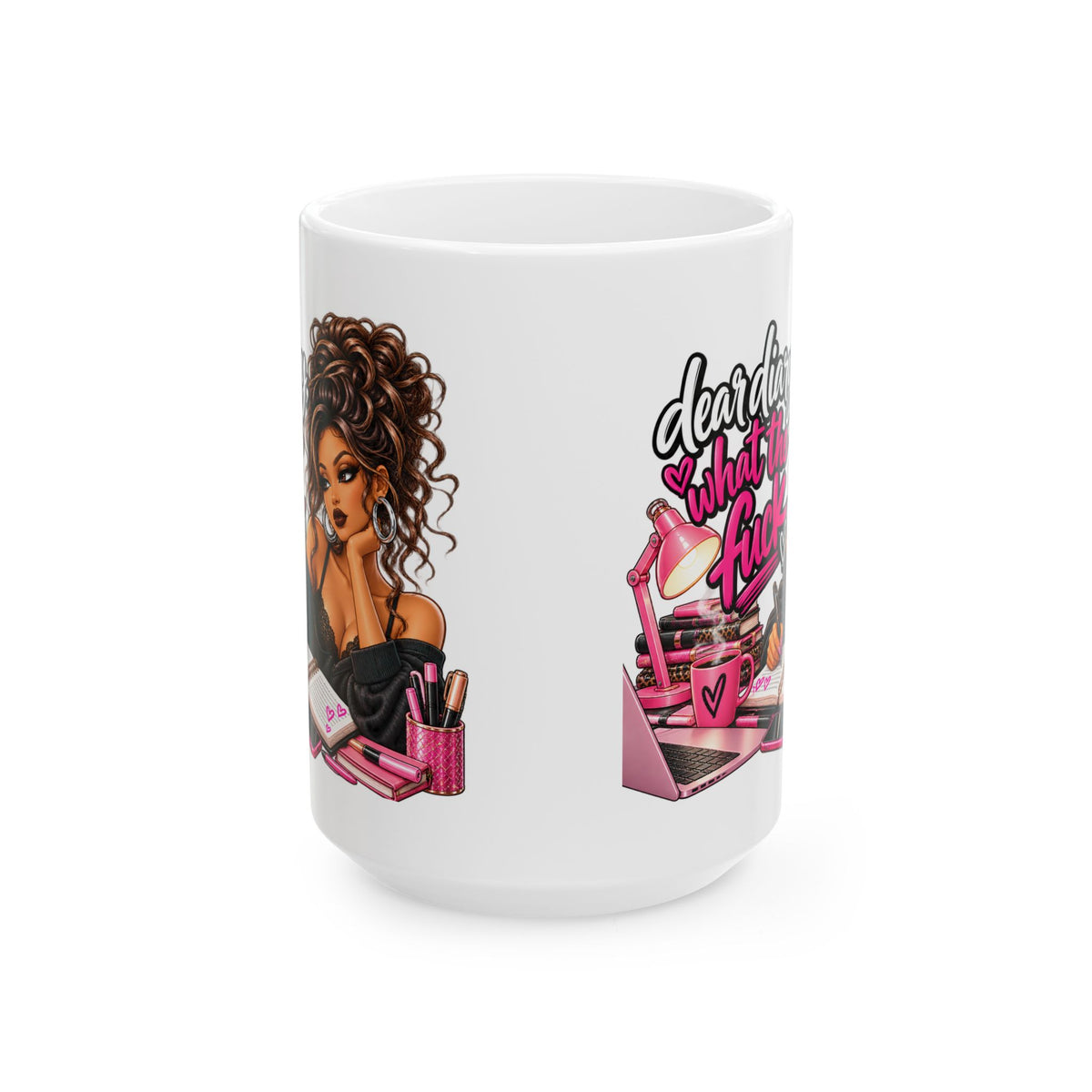 “Dear Diary, WTF?” Makeup Mug
