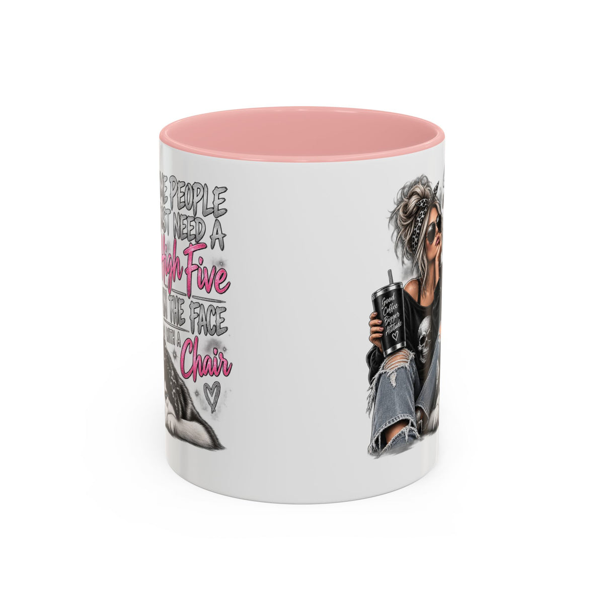 “Some People Just Need a High Five” Mug
