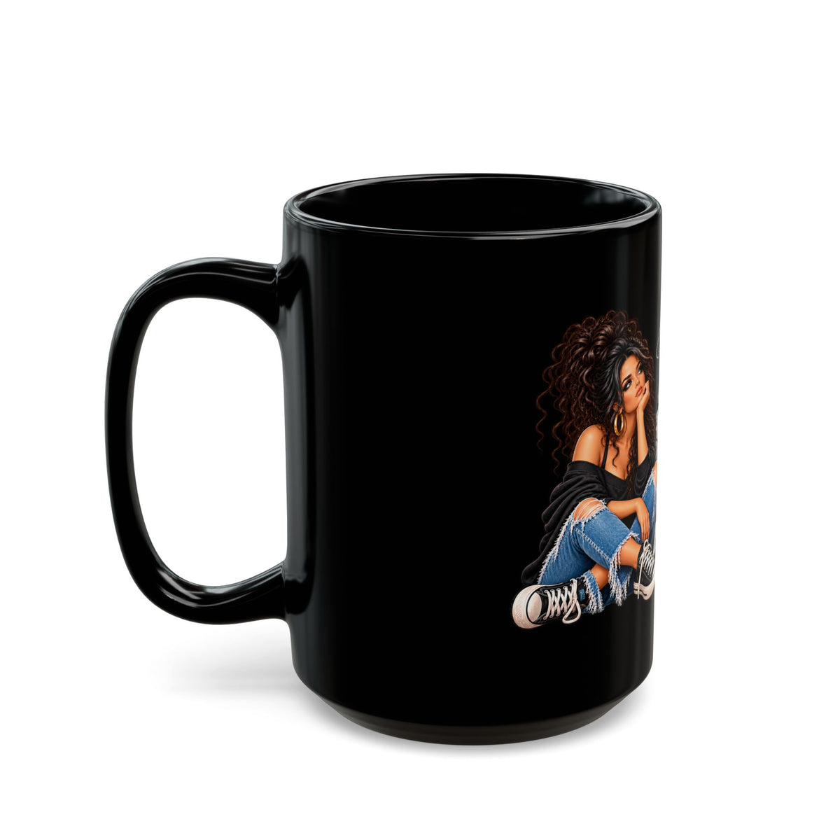 Not All Hurts Can Be Photographed Mug — Comforting Black Coffee Cup for Photographers & Emotional Support