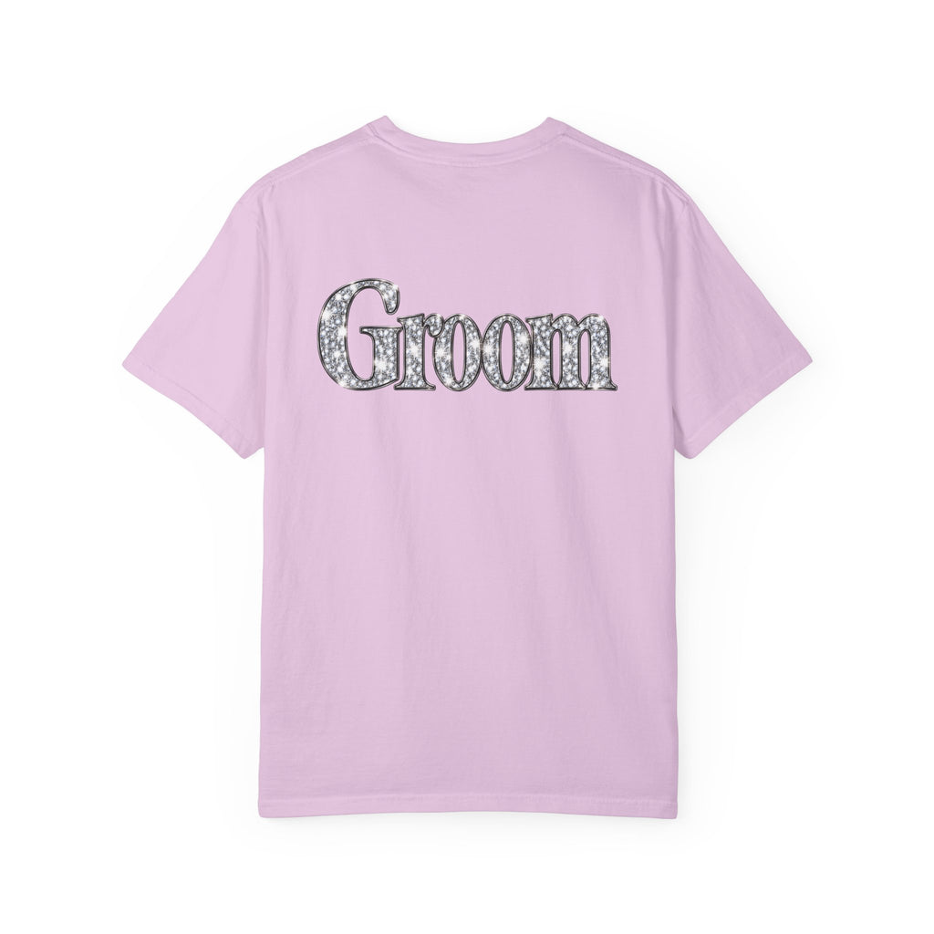 Groom Logo T-Shirt — Wedding Party Tee for Groom and Groomsmen