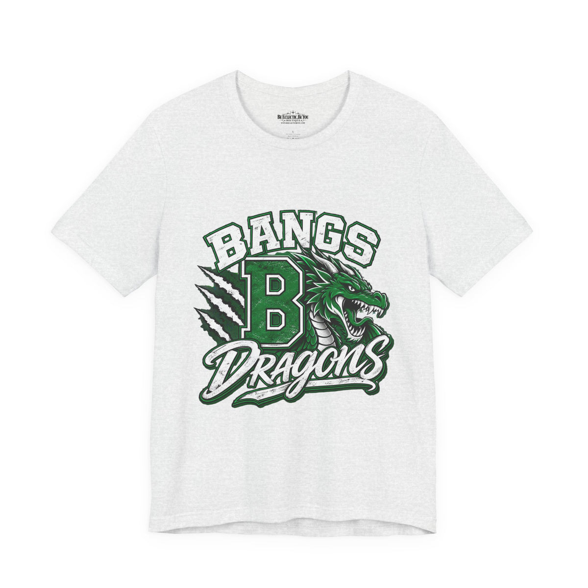 Bangs Dragons Vintage Mascot Graphic T-Shirt